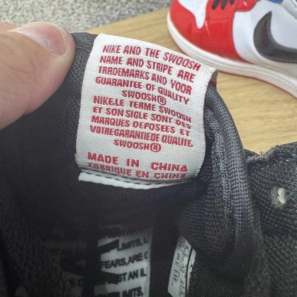 Air Jordan 1‎ Retro High OG Fearless UNC To Chicago Men's Size 9.5 CK5666-100